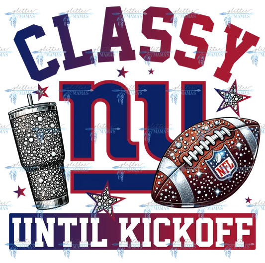 Classy Until Kickoff - Giants