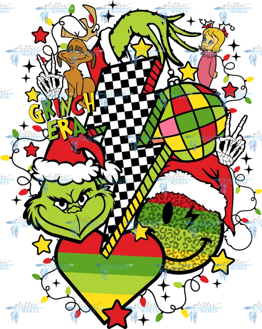 Retro Grinch Collage