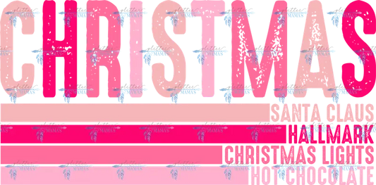 Pink Christmas Stacked