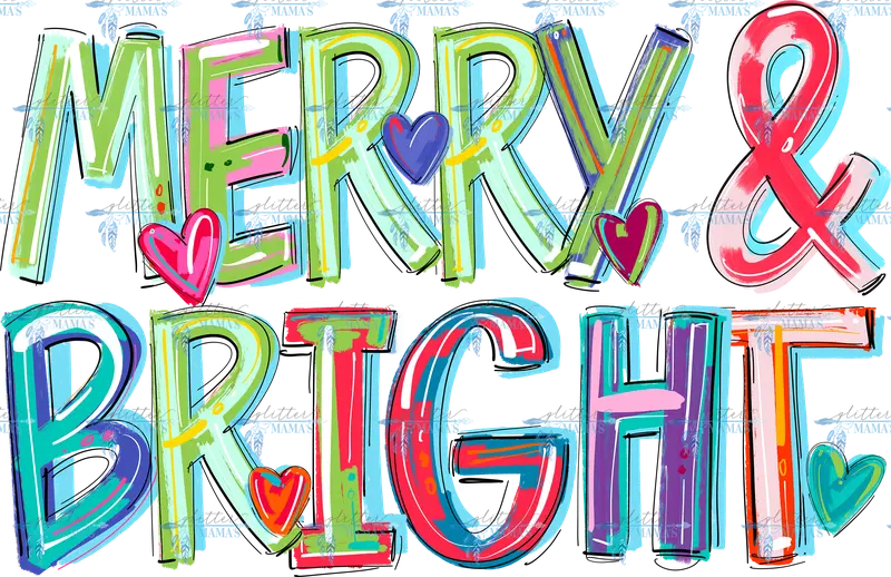 Merry and Bright - Hearts