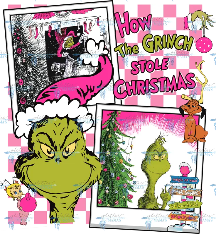 How The Grinch Stole Christmas - Pink